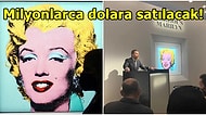 Sanat Tarihinin En Pahalı Satışı! Andy Warhol'un Ünlü Blue Marilyn Adlı Eseri Rekor Fiyata Alıcı Bekliyor