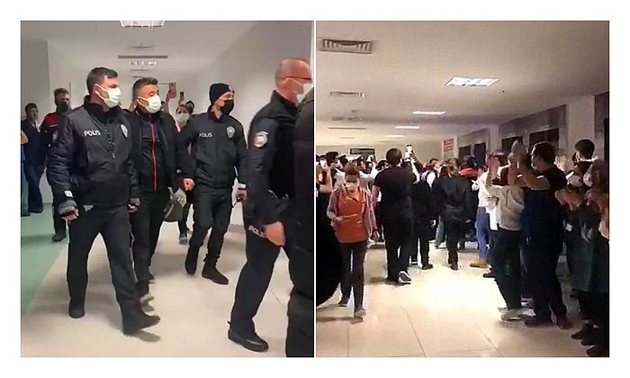 Doktoru Darp Ettiği İddia Edilen Uzman Çavuşu Protesto Eden 25 Kişinin İfadesi Alınacak