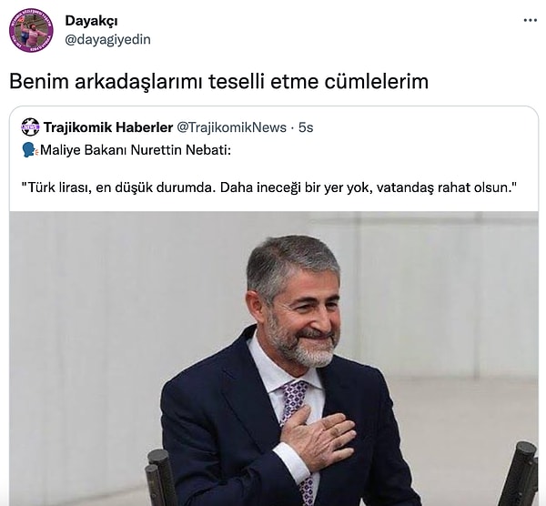 14. Bu bey ekonomi sayfalarında olmalı aslında.