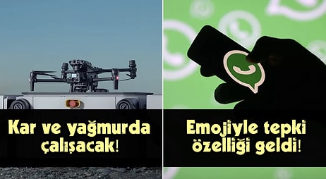 Kar Kış Demeden Çalışacak Drone'dan WhatsApp'a Emojili Tepki Özelliğine Günün Teknolojik Gelişmeleri (22 Mart)