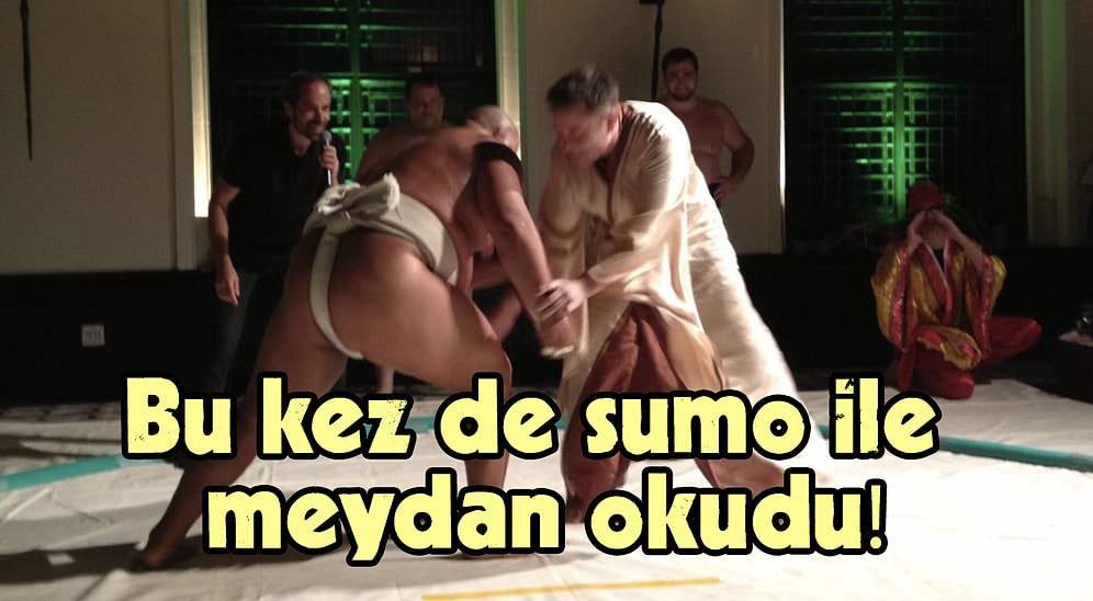 Putin'i Teke Tek Dövüşe Çağıran Elon Musk Bu Kez Sumo ile Meydan Okudu!