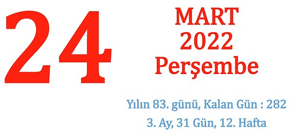 Hepimiz bazen günü, ayı ve hatta yılı bir an unutabiliyoruz. İşte bu içerikle unutkanlığa son!