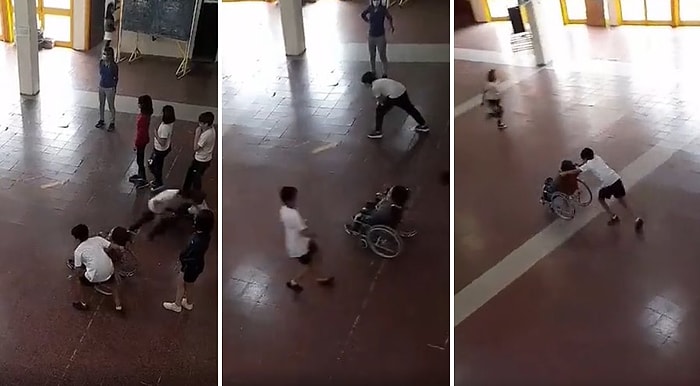 Tekerlekli Sandalyedeki Arkadaşını Oyuna Dahil Eden Çocuğun Dünyayı 30 Saniyeliğine Güzelleştirdiği Anlar