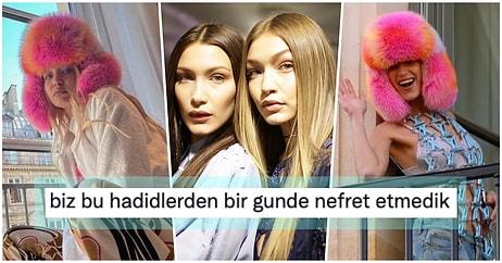 Duyarlı Paylaşımlar Yaptıktan Sonra Tilki Kürkünden Şapka Takan Gigi ve Bella Hadid Eleştirilerin Odağında!