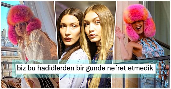 Duyarlı Paylaşımlar Yaptıktan Sonra Tilki Kürkünden Şapka Takan Gigi ve Bella Hadid Eleştirilerin Odağında!