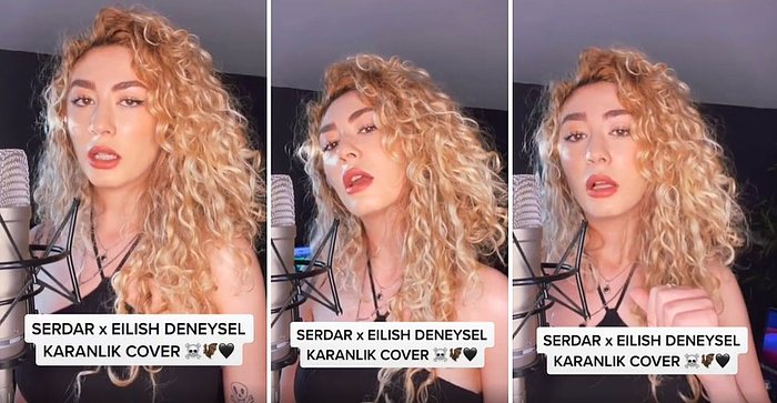 Serdar Ortaç'ın 'Gitme' Şarkısına Billie Eilish Dokunuşu Yaparak Söyleyen Kadından Muhteşem Cover