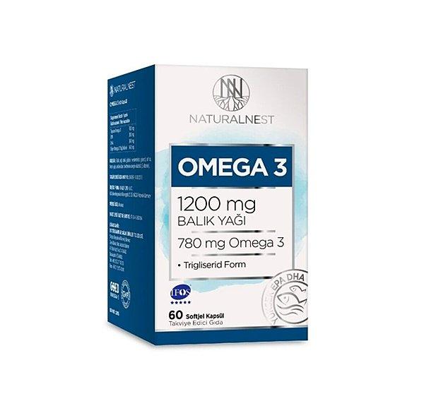 5. Yağ takviyesi için omega-3...
