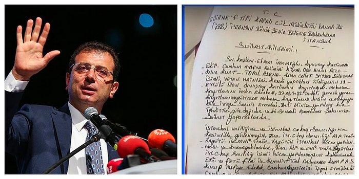 Cezaevinden Mektup Yolladı: Danıştay Cinayeti Hükümlüsünden 'İmamoğlu'na Suikast' İhbarı