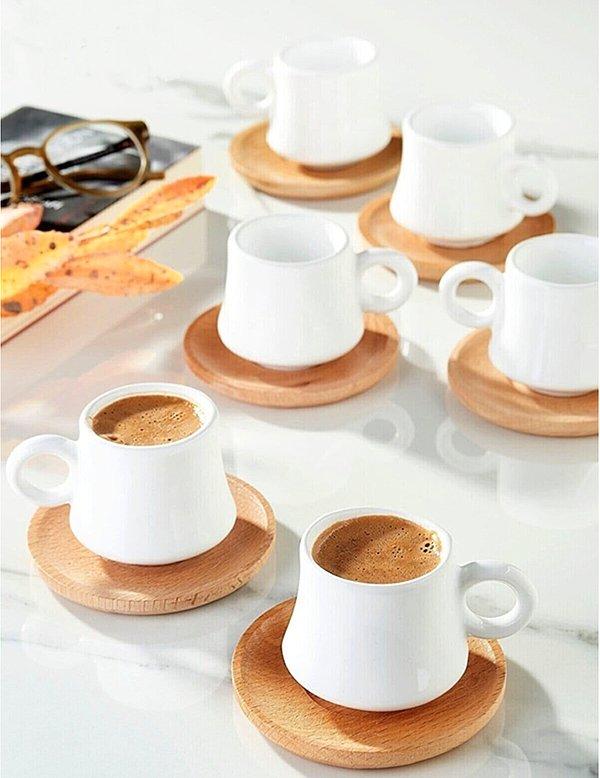 2. Kahve yanı bardağı olur da kahve fincansız olur mu?