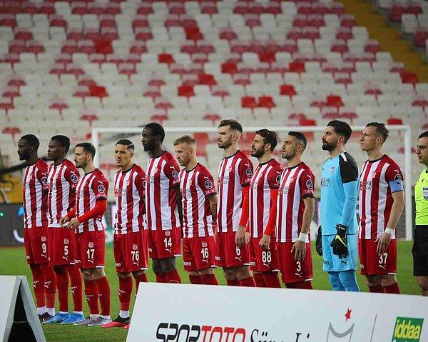 4. Sivasspor - 7 futbolcu