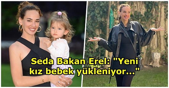 Oyuncu Seda Bakan Erel İkinci Kez Anne Olacağını ve Bebeğinin Cinsiyetini Instagram Hesabında Müjdeledi! 👼🏻