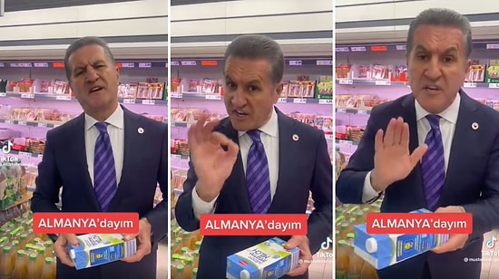 Mustafa Sarıgül Bu Sefer Almanya'dan Şaplattı: 'Fiyatlar Almanya'da %5-10 Arası, Türkiye'de %100-300 Yükseldi'