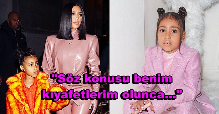 Babasının Kızı: Kim Kardashian Kıyafetlerinin Kızı North West Tarafından Acımasızca Eleştirildiğini Anlattı!