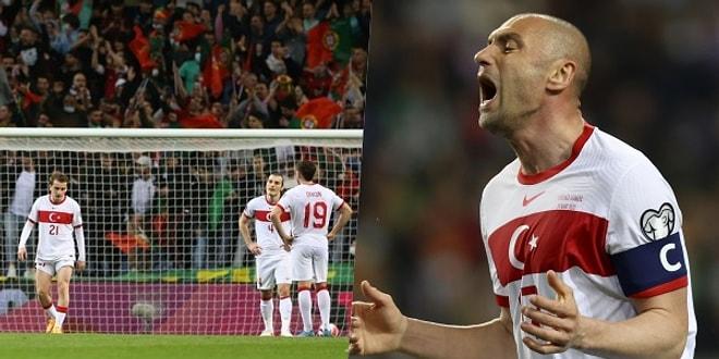 Yine Olmadı! Portekiz Engelini Geçemeyen Türkiye 2022 Dünya Kupası'na Katılma Şansını Kaybetti