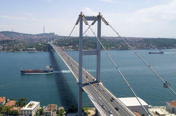 Bugün Türkiye'de neler oldu? 20 Şubat 1970 tarihinde yapımına başlanan ve 30 Ekim 1973 tarihinde hizmete açılan köprü, yapıldığı yıl dünyanın 4. büyük asma köprüsüyken şu an 21. sırada yer alıyor.