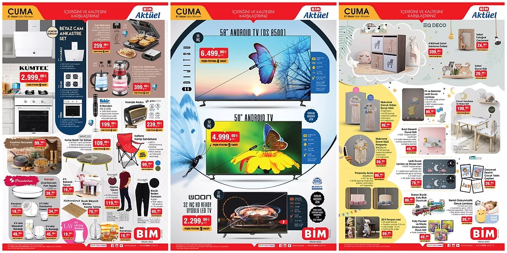 29 Mart - 1 Nisan BİM Aktüel İndirim Kataloğu