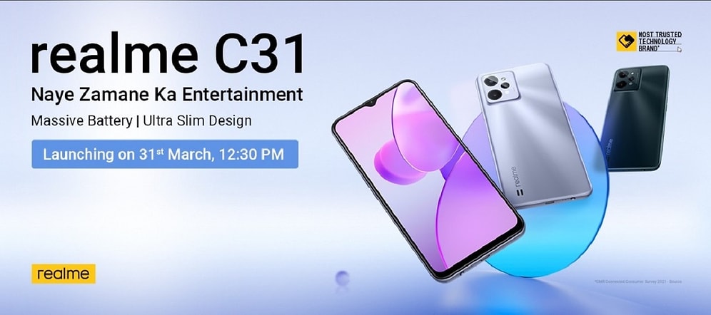 Realme’nin Bütçe Dostu Modeli Realme C31 Tanıtıldı: Özellikleri ve Fiyatı!