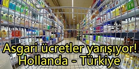 Hollanda'da Asgari Ücretin Yüzde 5'i ile Alınanları Türkiye'de Ne Kadara Alıyoruz?