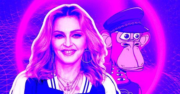 Madonna kendi BAYC NFT'sinde bazı değişiklikler yaptı.