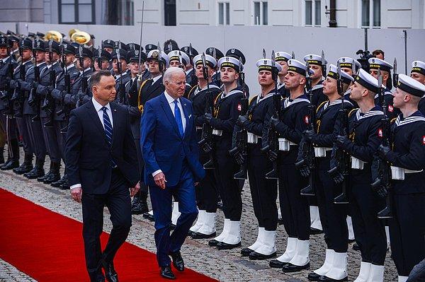 ABD Başkanı Biden, Varşova'da