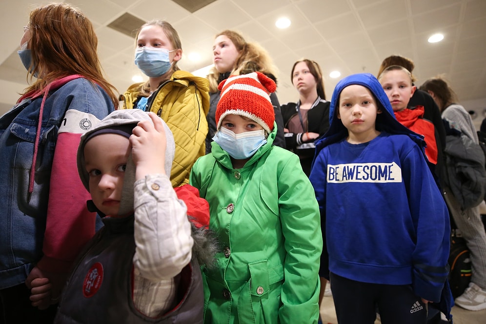 Ukrayna'daki Yetimhanelerden Tahliye Edilen Çocuklar Antalya'ya Getirildi