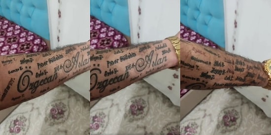 'Ünlü Adı Yazdıranlar Fenomen Oldu' Diyerek Öldürülen 63 Kadının Adını Dövme Yaptıran Adam Tepki Çekti