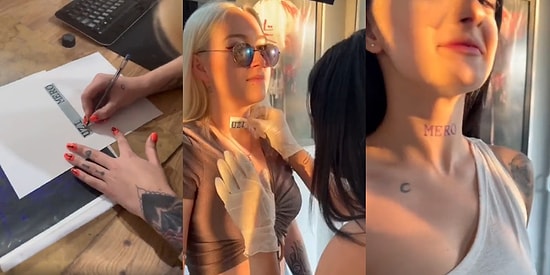 Yakın Arkadaşlar Bugünler İçindir: Birbirlerine Uzi ve Çakal Dövmesi Yapan Dövme Sanatçısı Kadınlar