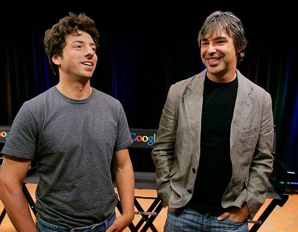 4. Larry Page ve Sergey Brin - Google