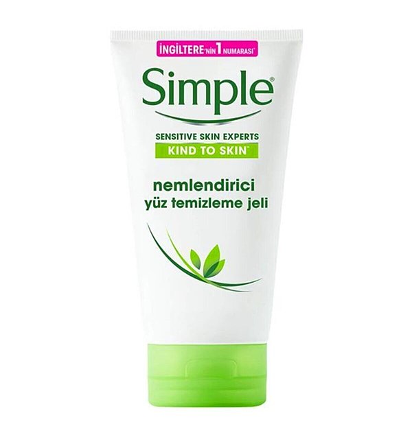 11. Simple Nemlendirici Yüz Temizleme Jeli