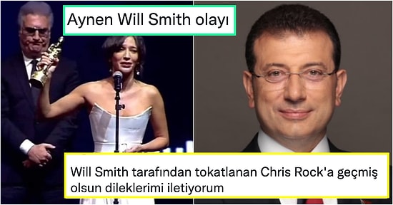 Ne Dedin Sen, Çat! Will Smith'in Chris Rock'a Tokat Atmasını Mizahına Alet Ederek Hepimizi Güldüren Kişiler
