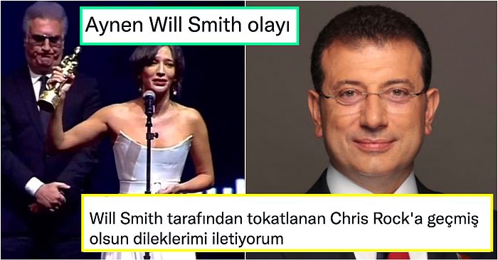 Ne Dedin Sen, Çat! Will Smith'in Chris Rock'a Tokat Atmasını Mizahına Alet Ederek Hepimizi Güldüren Kişiler