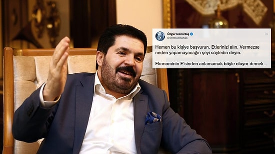 Savcı Sayan ile Özgür Demirtaş Arasında 'Herkese Günde İki Kilo Et Vereceğim' Tartışması