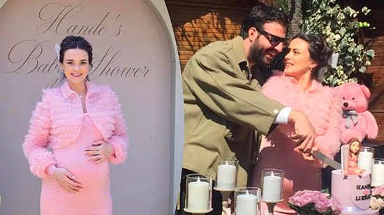 Hande Soral ve İsmail Demirci Çiftinden Doğacak Çocukları İçin 'Baby Shower Partisi'