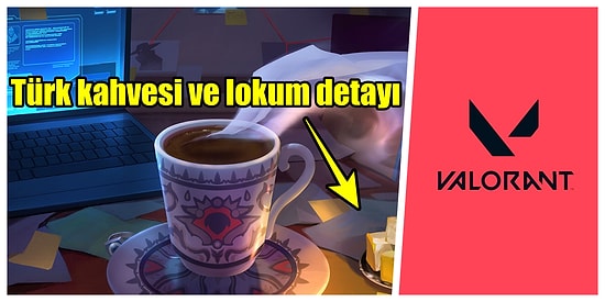 Valorant'ın Türk Ajanı Adım Adım Yaklaşıyor: Riot Games'ten Türk Kahveli İpucu Görseli Geldi