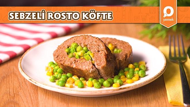 Köftenin En Gösterişli Hali: Rosto Köfte! Sebzeli Rosto Köfte Nasıl Yapılır?