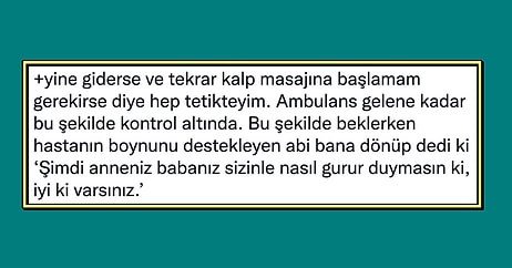 Sokak Ortasındaki Hastayı Hayata Döndürdüğü Anları Paylaşarak Gözlerimizin Dolmasına Sebep Olan Kullanıcı