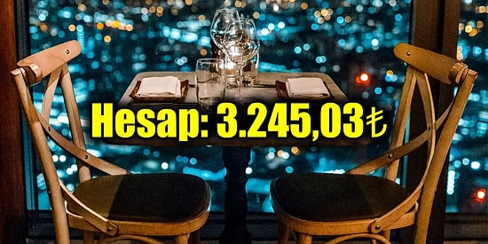 Avrupa'da ve Türkiye'de Bir Restoranda Akşam Yemeği Yemenin Ortalama Maliyetine İnanamayacaksınız