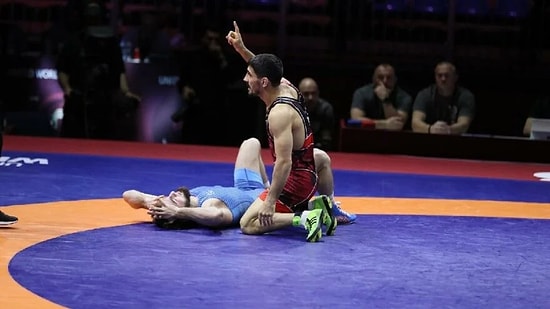 Avrupa Güreş Şampiyonası'nda Bronz Madalya Kazanan Recep Aktaş Herkesi Sevindirdi!