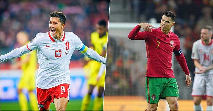 Ronaldo'lu Portekiz ve Lewandowski'li Polonya 2022 Katar Dünya Kupası Biletini Kapmayı Başardı