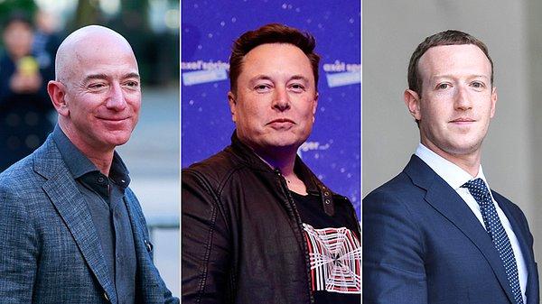 Amazon'un kurucusu Jeff Bezos, Tesla CEO'su Elon Musk ve Facebook'un kurucusu Mark Zuckerberg gibi ünlü milyarderler yeni yasadan etkilenenler arasında yer alıyor.