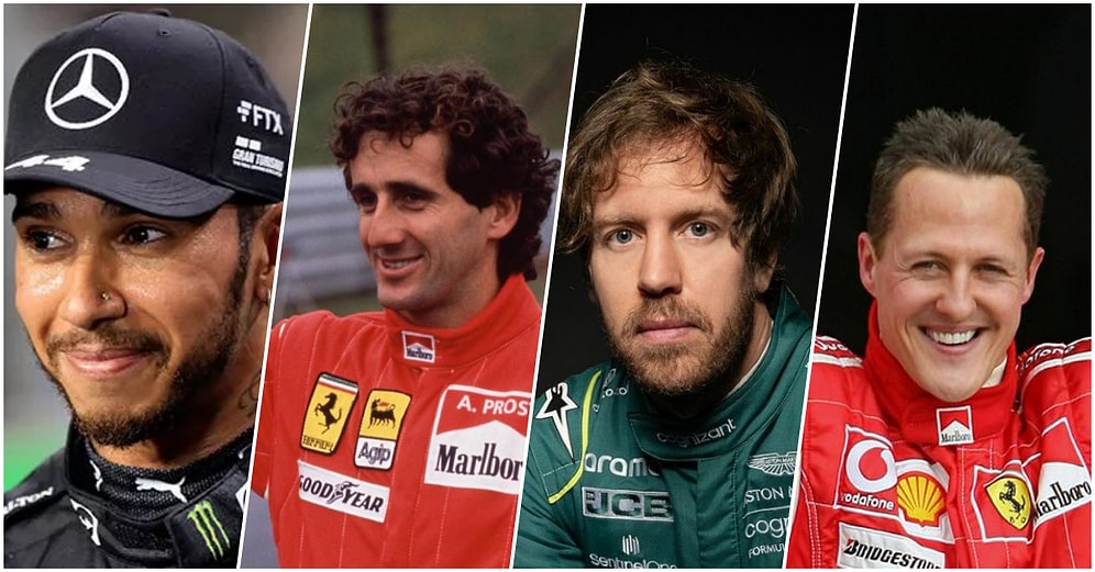 Dev Anket! Formula 1 Tarihinin En İyi Pilotlarını Seçiyoruz!