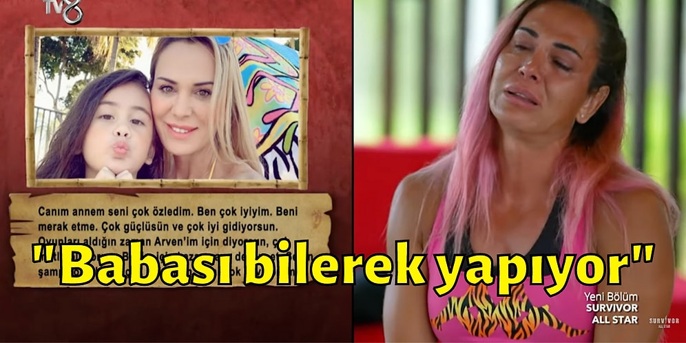 Survivor'da İletişim Ödülünde Kızının Eski Fotoğrafını Gören Nagihan'ın Herkesi Duygulandıran İsyanı