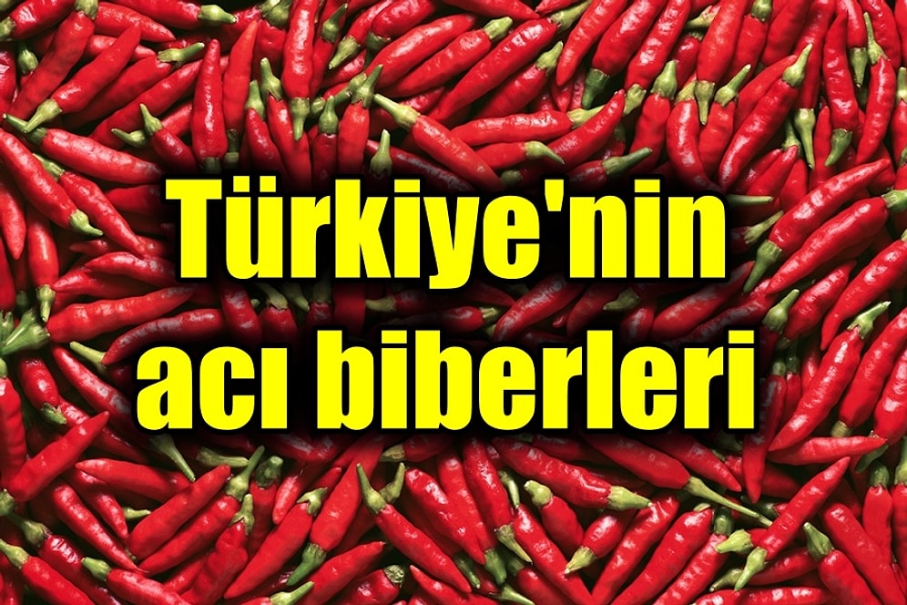 Aralarında Dünyanın En Acı Biberlerinden Biri Var: İşte Türkiye'nin Yerli ve Milli Acı Biberleri