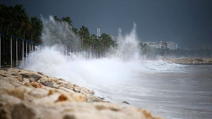 Meteoroloji'den Marmara ve Trakya için 'Fırtına' Uyarısı