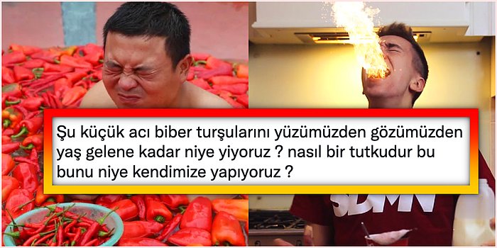 Ağzı Yüzü Acıdan Yansa da Ondan Vazgeçemeyenlere Özel: Neden Acı Biber Yedikten Sonra Ağzımız Yanar?