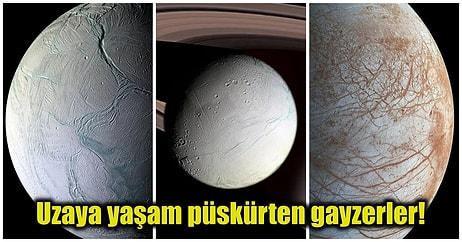 Satürn'ün Uydusu Enceladus'un Gizemli Gayzerlerini ve Buzlu Yüzeyinin Altında Yatan Sırları Açıklıyoruz!