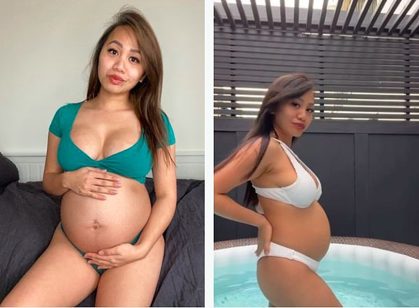 Эмили говорит, что чувствует себя "невероятно сексуальной, когда беременна", и ей нравится демонстрировать свое беременное тело фанатам, которые постоянно присылают ей запросы на новый контент.