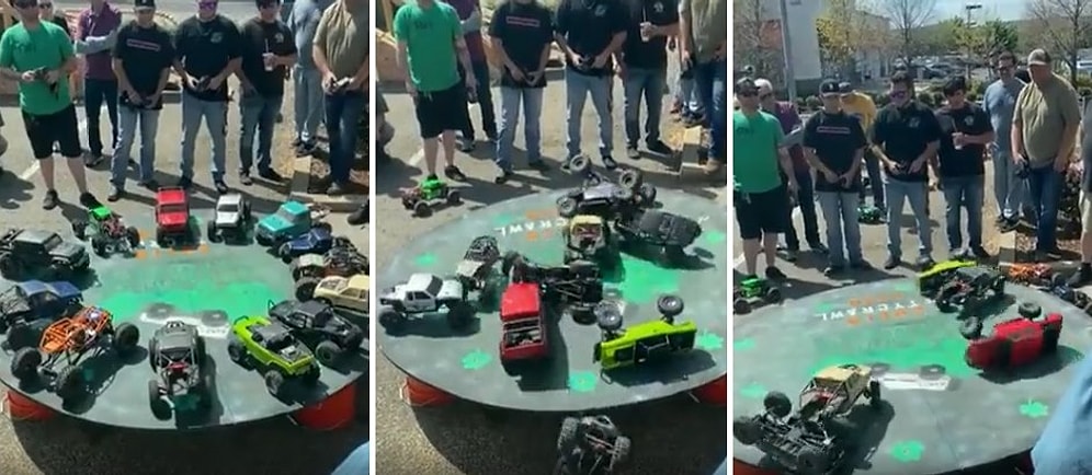 Kumandalı Arabaların Beyblade Gibi Kapıştığı Aşırı Heyecanlı Karşılaşmayı İzlerken Acayip Keyif Alacaksınız