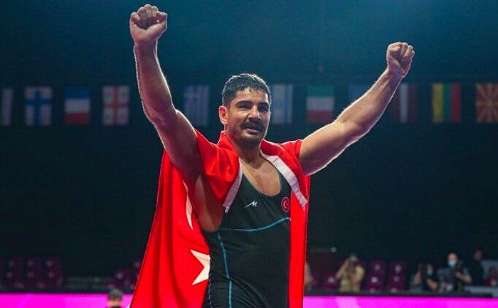 Taha Akgül, Avrupa Güreş Şampiyonası'nda 9. Kez Altın Madalya Kazandı