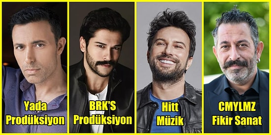 Oyunculuk ve Şarkıcılıkla Yetinmeyip Yapımcılık Sektörüne de El Atan Ünlü İsimler